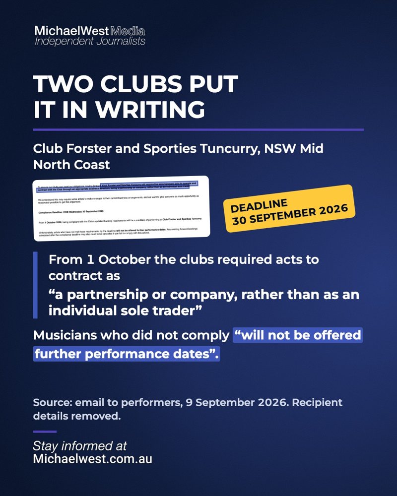Slide 3: Two clubs put it in writing, with a cropped email and the deadline of 30 September 2026.